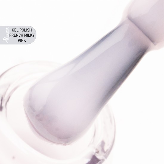 Ημιμόνιμο Βερνίκι Νυχιών GEL POLISH FRENCH MILKY PINK 15ml