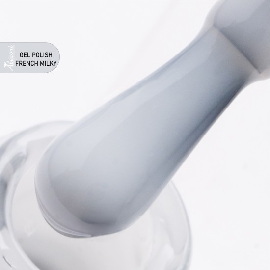 Ημιμόνιμο Βερνίκι Νυχιών GEL POLISH FRENCH MILKY ALEZORI  15ml