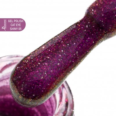 GEL POLISH CAT EYE SHINNY 05 ALEZORI 15ml.