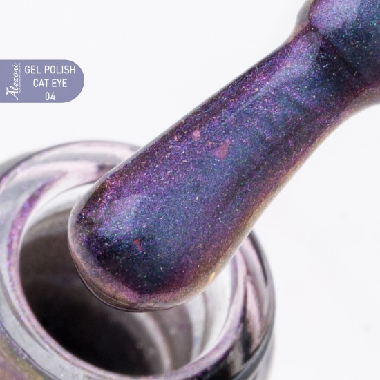 GEL POLISH CAT EYE 04 ALEZORI15ml.