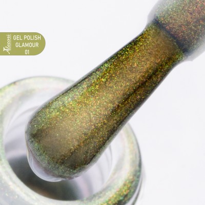 GEL POLISH GLAMOUR 01 ALEZORI 15ml.