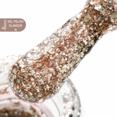 GEL POLISH GLAMOUR 16 ALEZORI 15ml.