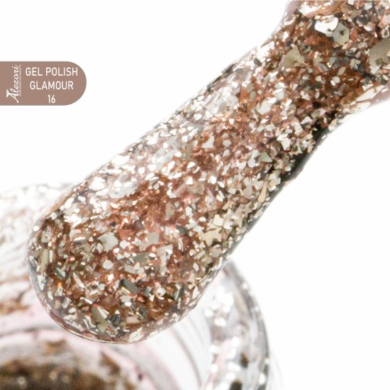 GEL POLISH GLAMOUR 16 ALEZORI 15ml.