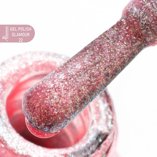 GEL POLISH GLAMOUR 22 (№029_SHIMMER) 15ml.