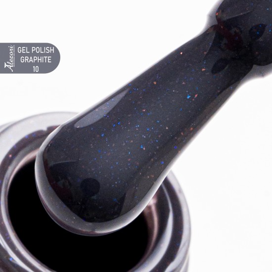 GEL POLISH GRAPHITE 10 ALEZORI 15ml.