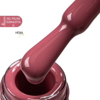 GEL POLISH TERRACOTTA 13 HEMA FREE ALEZORI 15ml