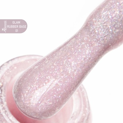 RUBBER BASE GLAM 01 ALEZORI 15ml
