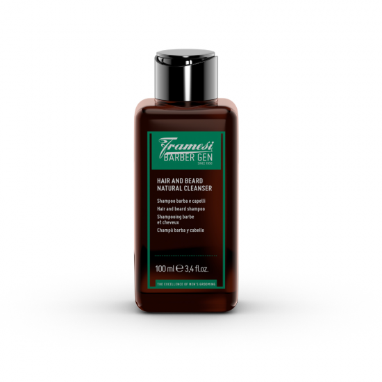 Σαμπουάν Μαλλιών και Γενειάδας FRAMESI BARBER GEN Hair & Beard  Natural Cleanser 100ml