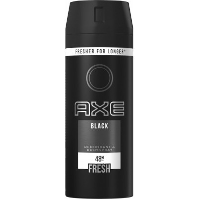 Axe Black Body Spray 48h Fresh 150ml Αποσμητικό σώματος