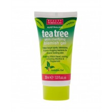 Beauty Formulas Tea Tree Skin Clarifying Blemish Gel 30ml