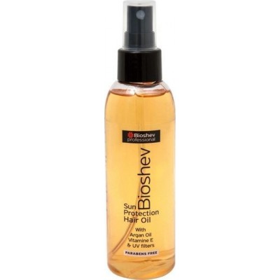 Λάδι Ηλιοπροστασίας Bioshev Professional Sun Protection Hair Oil With Argan Oil, Vitamine E & Uv Filters 150ml