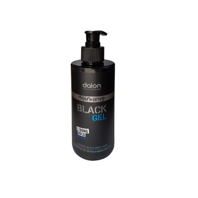 Gel Μαλλιών με Μαύρο Χρώμα Dalon Hairmony Black Gel 300ml