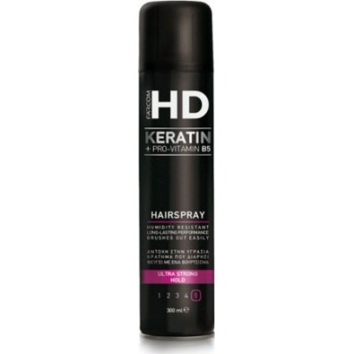 Λακ Μαλλιών Farcom HD Keratin & Pro-vitamin B5 Ultra Strong Hold Hairspray 300ml