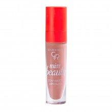 Ματ Κραγιόν Miss Beauty Stay Matte Lipcolor 01 Blush Nude Golden Rose 5.5ml