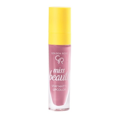 Ματ Κραγιόν Miss Beauty Stay Matte Lipcolor 04 Candy Love Golden Rose 5.5ml