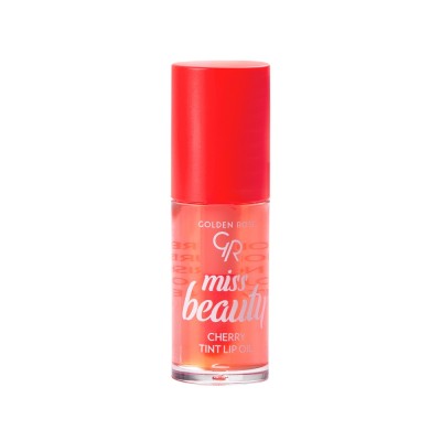 Ενυδατικό Λαδάκι Χειλιών με Χρώμα Miss Beauty Tint Lip Oil Golden Rose Cherry 6ml