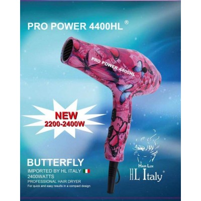 Πιστολάκι Μαλλιών Hair Lux HL 4400 Butterfly Super Hot 2400W