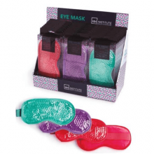 Μάσκα Ματιών Ζεστού και Κρύου IDC Institute Eye Mask Aqua Peas σε Ροζ Χρώμα