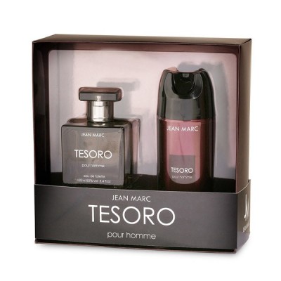 Σετ Jean Marc Eau de toilette (100ml) & body spray (150ml) Tesoro
