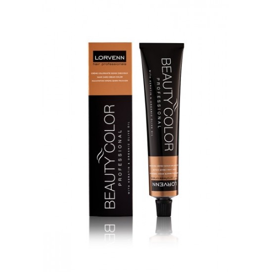 Βαφή μαλλιών Lorvenn Beauty Color Νο 6.07 (Φυσικό Σκούρο Ξανθό Καφέ) 70ml