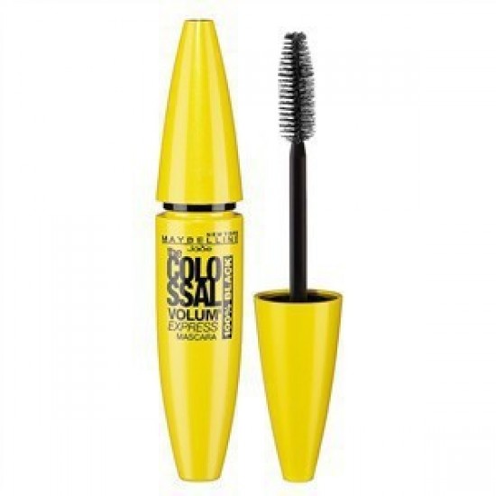 Μάσκαρα Ματιών Maybelline Volum'Express The Colossal 100% Black 9.6ml