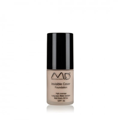 MD Professionnel Invisible Cover Foundation SPF30  15ml 01 - Porcelain