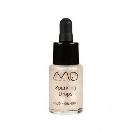 Υγρό Highlighter MD Professionnel Sparkling Drops 02 Golden 15ml