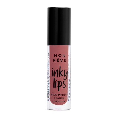 Υγρό Ματ Κραγιόν Liquid Lipstick Kiss-Proof INKY LIPS MON REVE 03 4ml