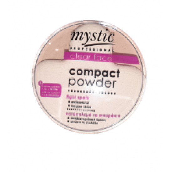 Πούδρα Προσώπου Mystic Compact Powder 76 SAND 12gr