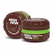 Κερί Μαλλιών hair wax 08 matte Nish man 150ml