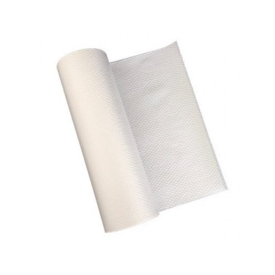 Χαρτοσέντονο Ρολό Χαρτί  και Πλαστικό Λευκό 58εκ x 50μ