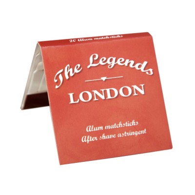 Αιμοστατικά στικ 20 τεμάχια The Legends London Alum matchsticks After Shave