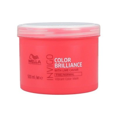 Μάσκα Μαλλιών Wella Professionals Invigo Color Brilliance Mask Fine/Normal Hair 500ml