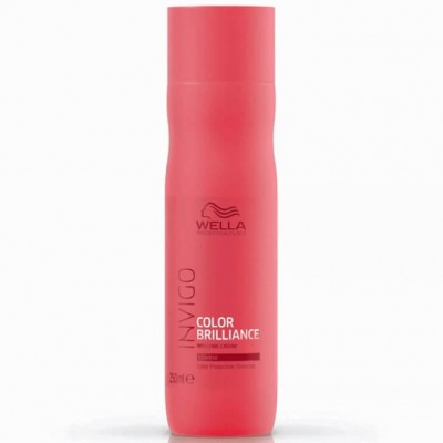 Σαμπουάν για Βαμμένα Μαλλιά Wella Profesionnals Invigo Color Brilliance Color Protection Shampoo Coarse 250ml