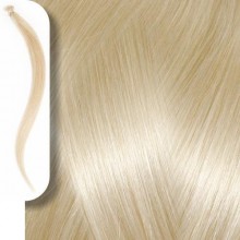 Extensions Κερατίνης Σετ 10 Τούφες Φυσική Τρίχα Νο10.00 Ξανθό Πλατινέ 50cm