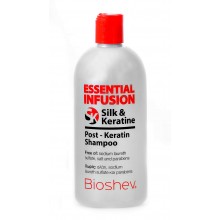 Bioshev Σαμπουάν  silk & keratine post keratin shampoo 500ml