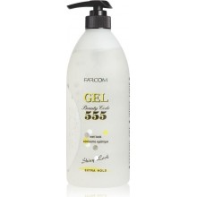 Gel Μαλλιών Farcom 555 Wet Look Extra Hold 600ml