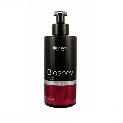 Χρωμομάσκα Μαλλιών Bioshev Red Colored Hair Mask 300ml