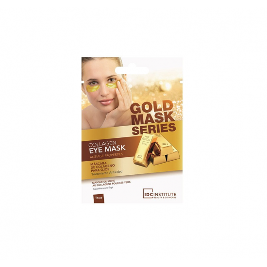 Μάσκα Ματιών Αντιγήρανσης IDC INSTITUTE Gold Mask Series Collagen Eye Mask (1 ζευγάρι)