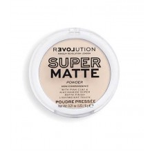 Πούδρα προσώπου Revolution Beauty Relove Super Matte Pressed Powder Translucent 6gr