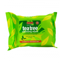 Μαντηλάκια Ντεμακιγιάζ Beauty Formulas Tea Tree Cleansing Wipes  (30τμχ)