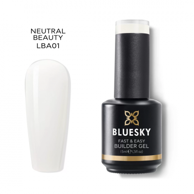 Bluesky Fast & Easy Builder Gel Neutral Beauty LBA01 15ml