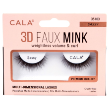 Βλεφαρίδες Ματιών CALA 3D Faux Mink Lashes Sassy 35103