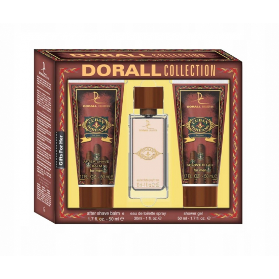 Ανδρικό Σετ Δώρου Dorall Collection Cuban Dream Αφρόλουτρο 50ml / Afet Shave Balm 50ml / Άρωμα 30ml