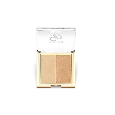 Παλέτα Highlighter Duo So Glow ! No102 Sunshine Golden Rose 