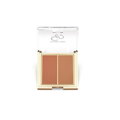 Ρούζ Προσώπου Golden Rose Iconic Blush Duo No 03 Rosy Bronze