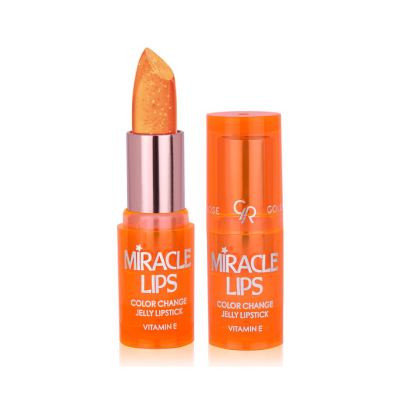 Ενυδατικό Κραγιόν Χειλιών Miracle Lips Color Change Jelly Lipstick No103 Natural Pink Golden Rose 