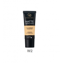 Foundation Προσώπου Golden Rose Matte Perfection Full Coverage SPF 15 No W2 35ml