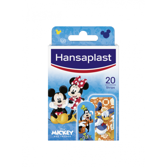 Παιδικά Επιθέματα Jounior Disney Mickey Mouse & Friends Hansaplast Strips (20τμχ)