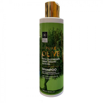 Ενυδατικό Σαμπουάν για Ξηρά Μαλλιά Bodyfarm Pure Olive 250ml